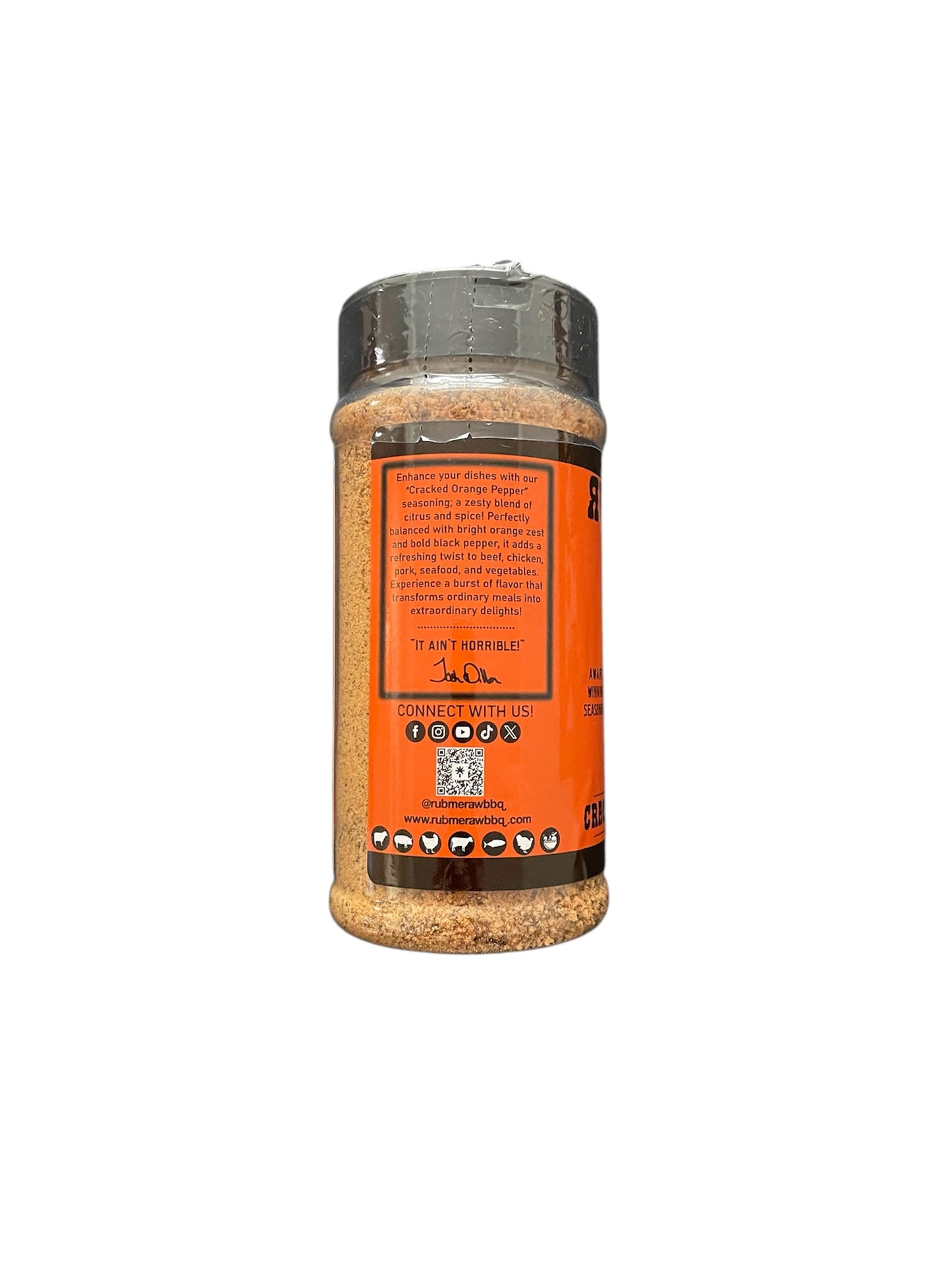 Crushed Orange Pepper Seasoning - Replace Lemon Pepper with 11.70 ounces of Flavor Explosion