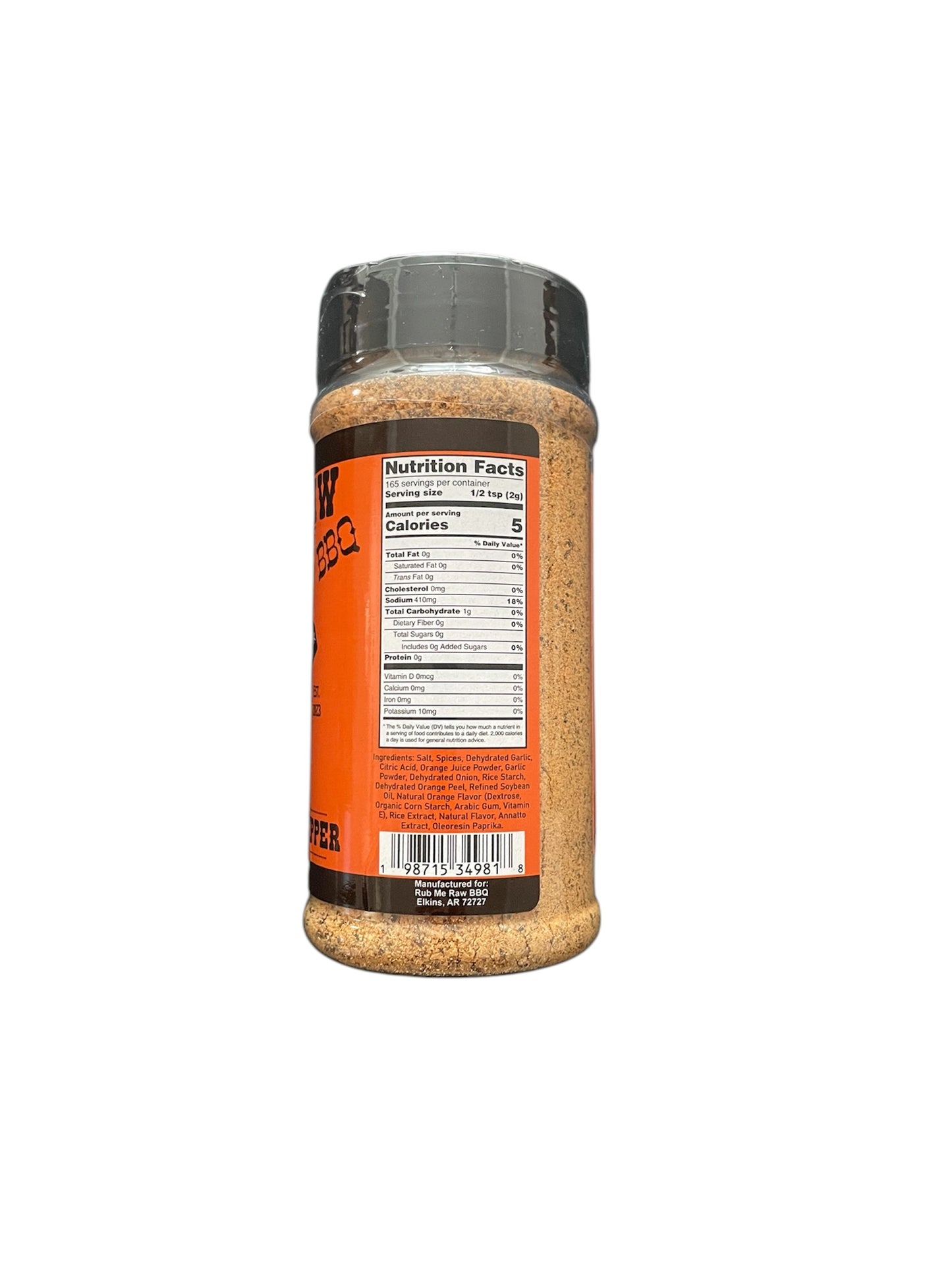Crushed Orange Pepper Seasoning - Replace Lemon Pepper with 11.70 ounces of Flavor Explosion