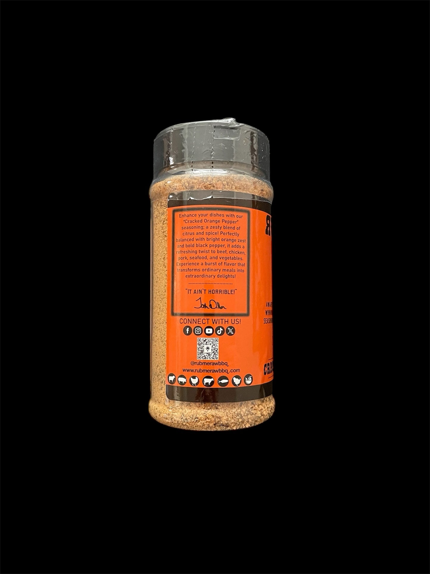 Crushed Orange Pepper Seasoning - Replace Lemon Pepper with 11.70 ounces of Flavor Explosion