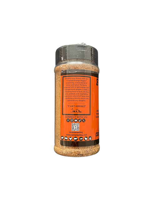 Crushed Orange Pepper Seasoning - Replace Lemon Pepper with 11.70 ounces of Flavor Explosion
