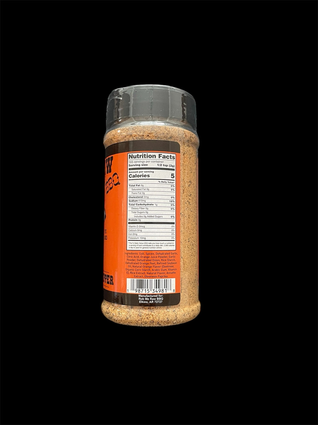 Crushed Orange Pepper Seasoning - Replace Lemon Pepper with 11.70 ounces of Flavor Explosion