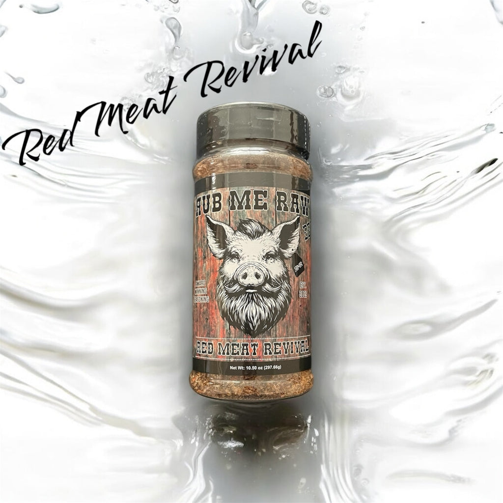 Red Meat Revival 10.50 ounces Of smoky, spicy, and savory flavors!