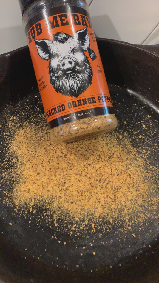 Crushed Orange Pepper Seasoning - Replace Lemon Pepper with 11.70 ounces of Flavor Explosion